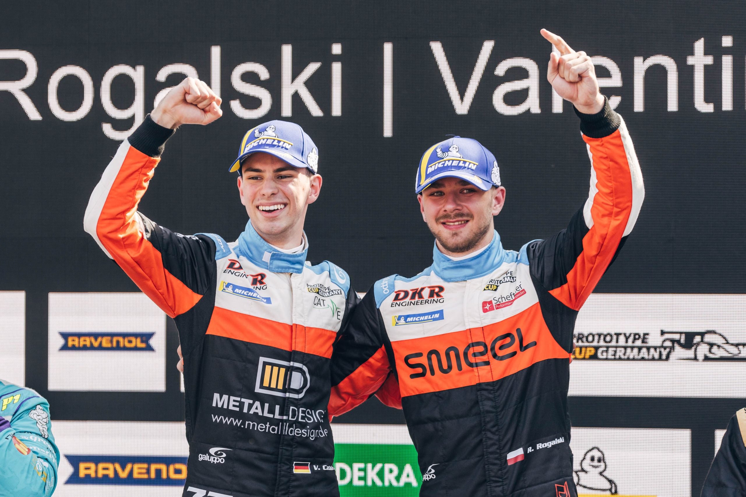 Robin Rogalski i Valentino Catalano wygrywają na Oschersleben